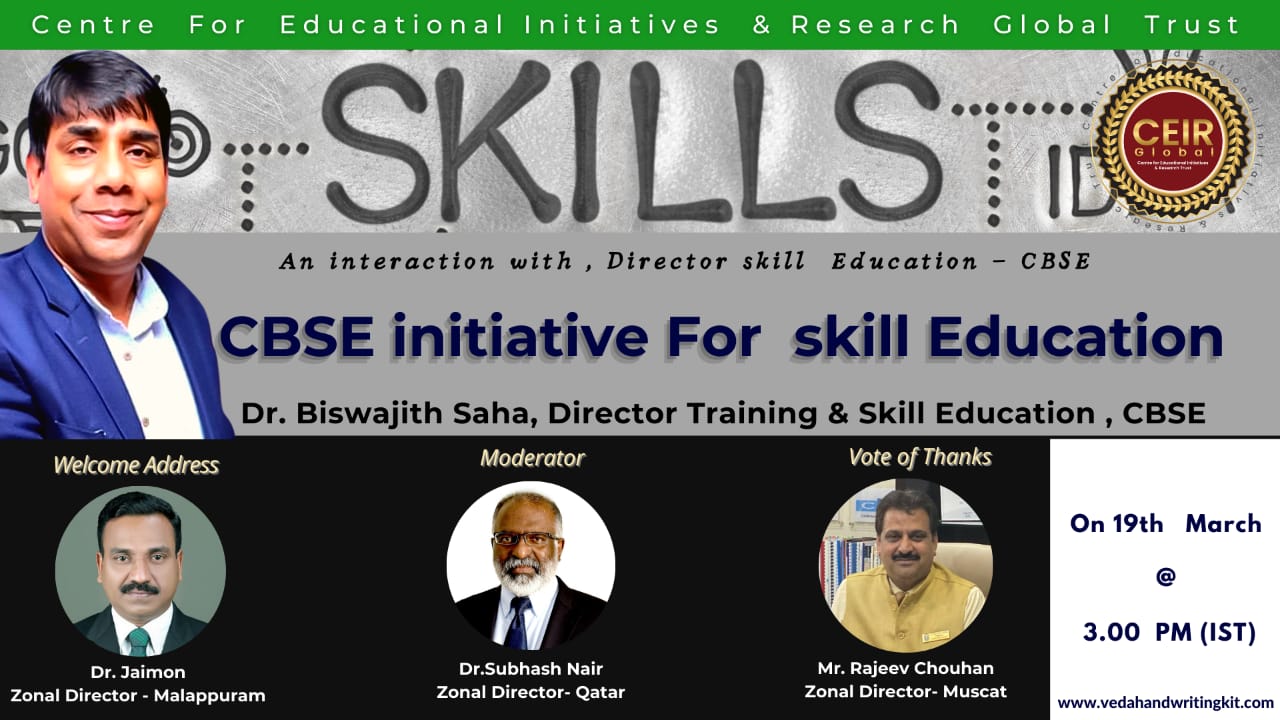 CBSE Initiatives for Skill Education. – CEIR Global Private Limited