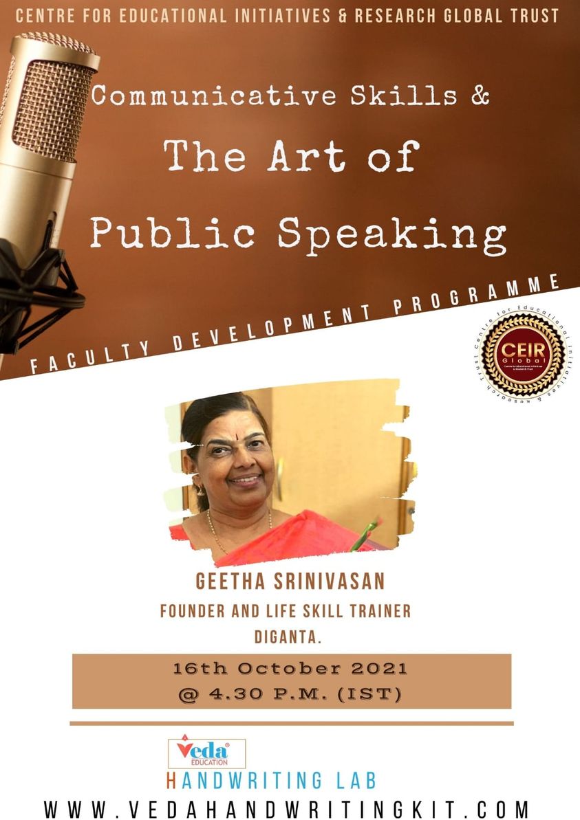 The Art of Public Speaking CEIR Global Private Limited